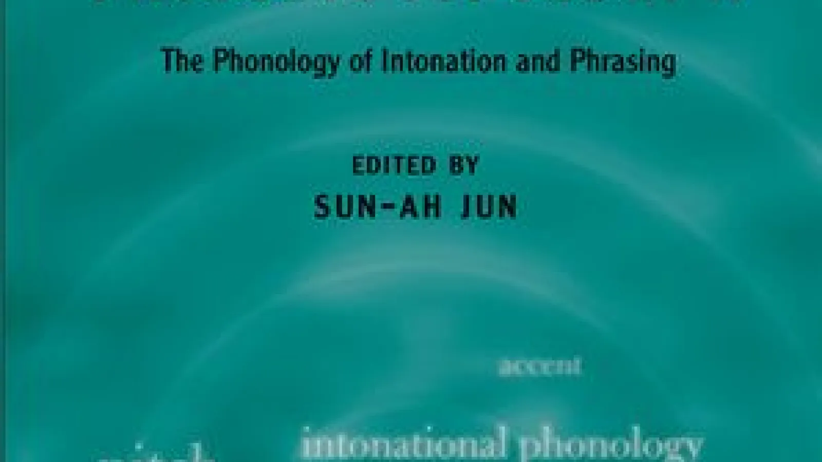  Prosodic Typology II book cover.