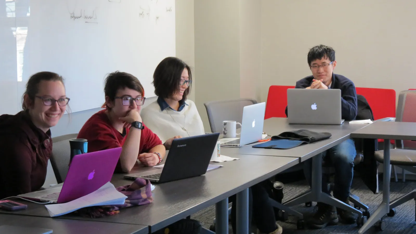 Students listening in on a lecture