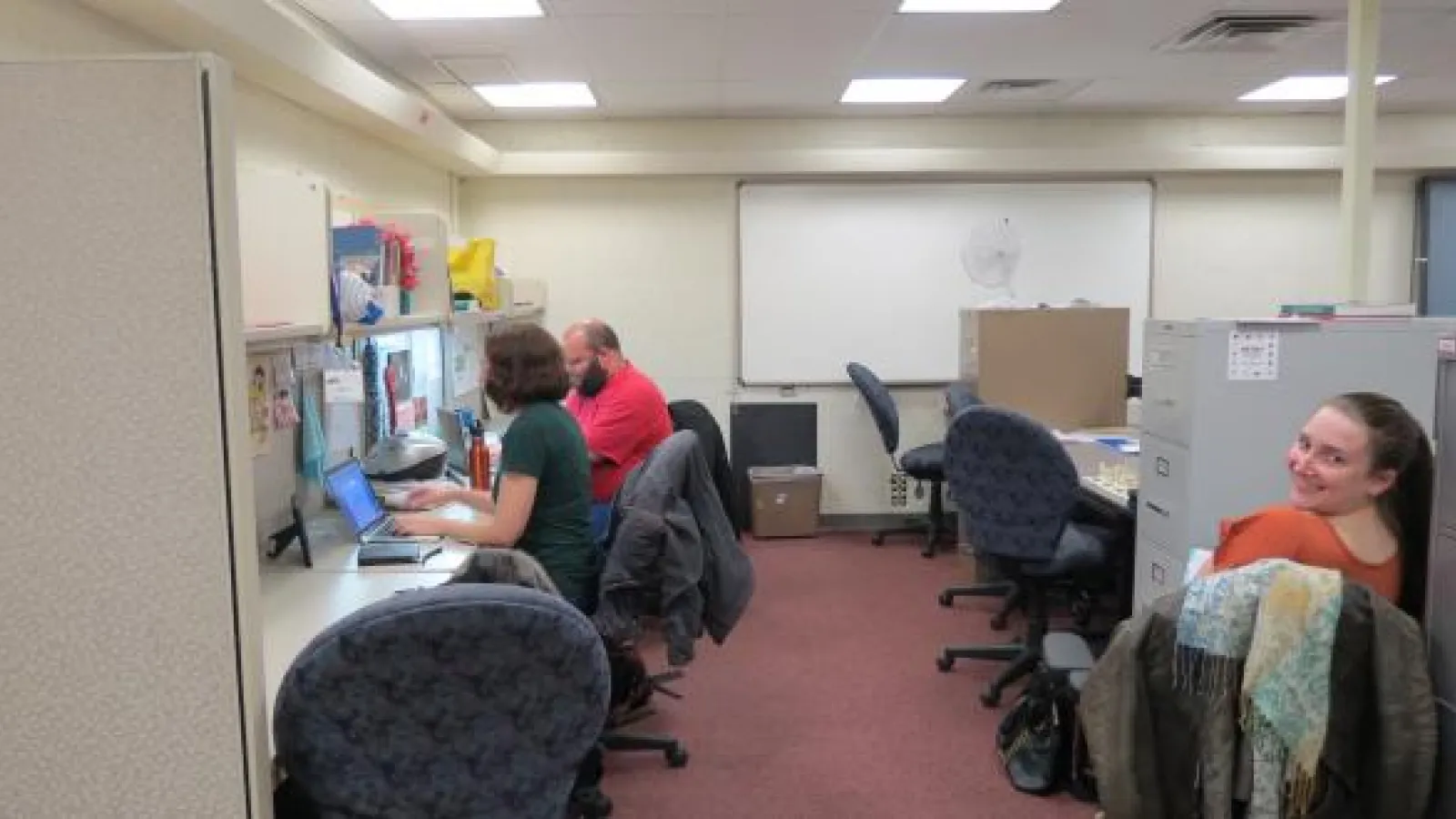Linguistics office in the stadium
