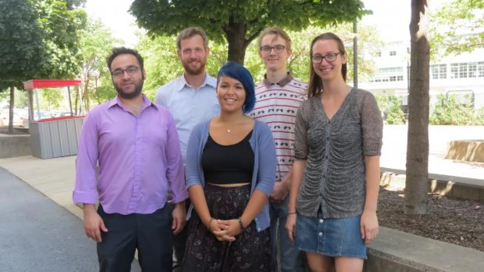 New graduate students in group photo