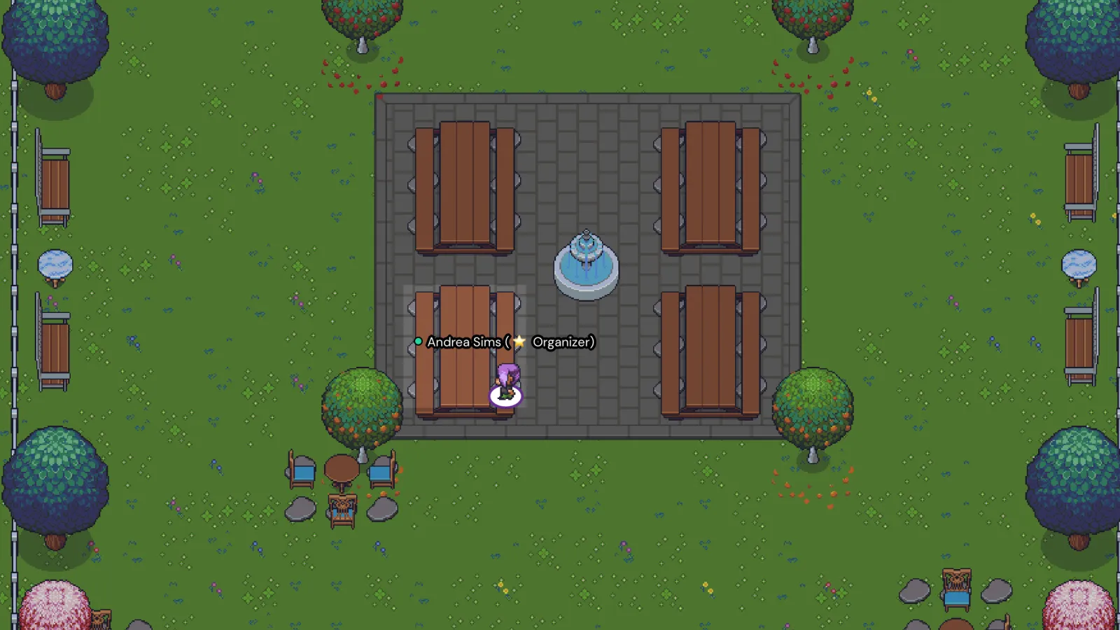 Image of gathertown reception