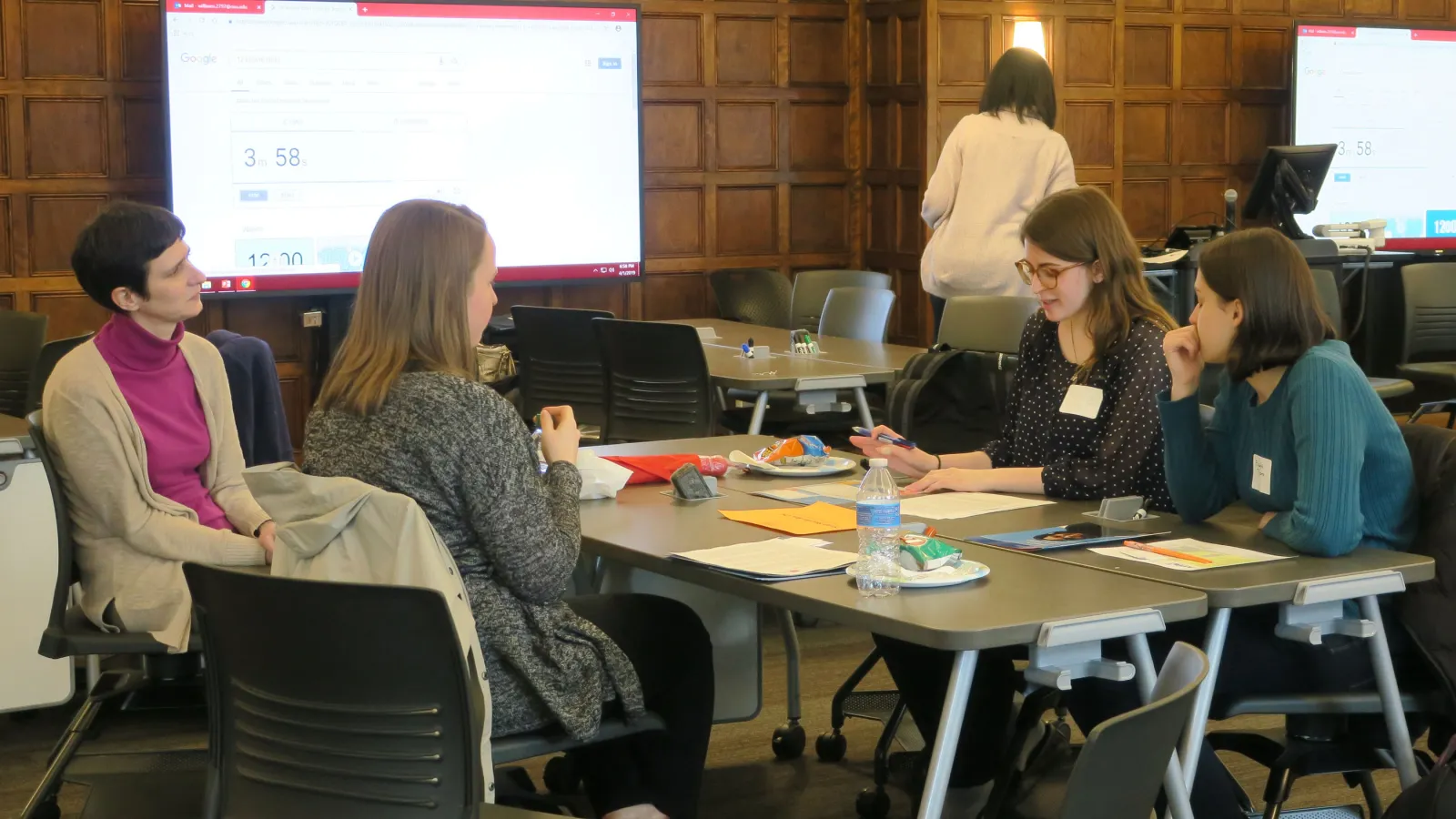 Students and faculty at a 2019 Career Success event