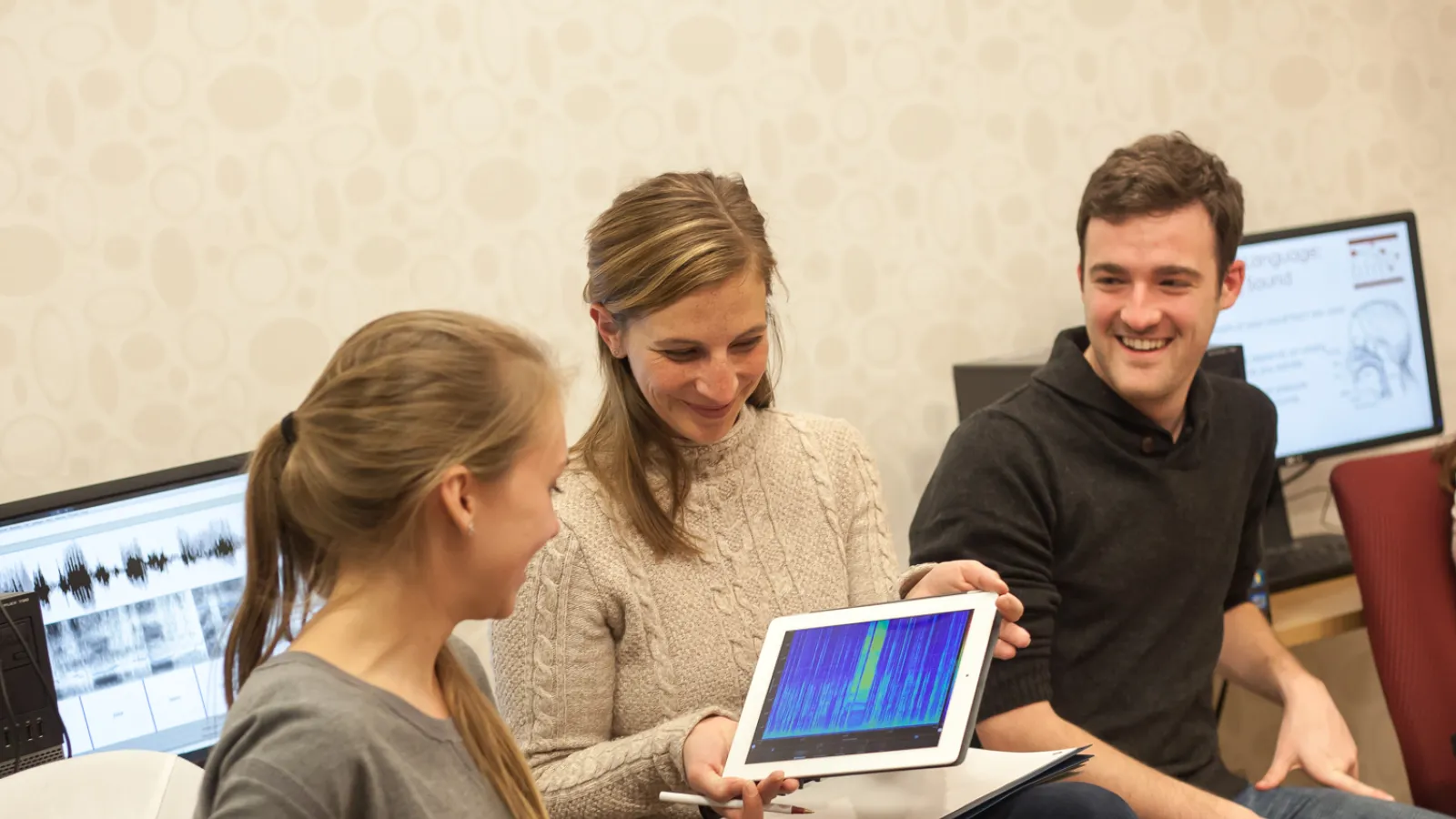 Picture of members of psycholinguistics lab