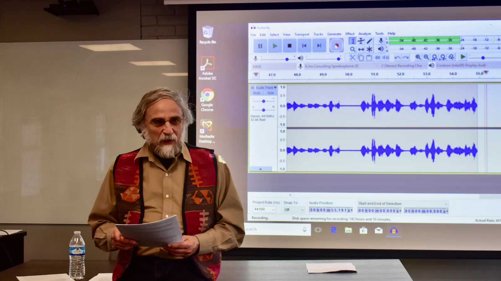 Greek linguistics workshop, taken by Marianna Katsoyannou