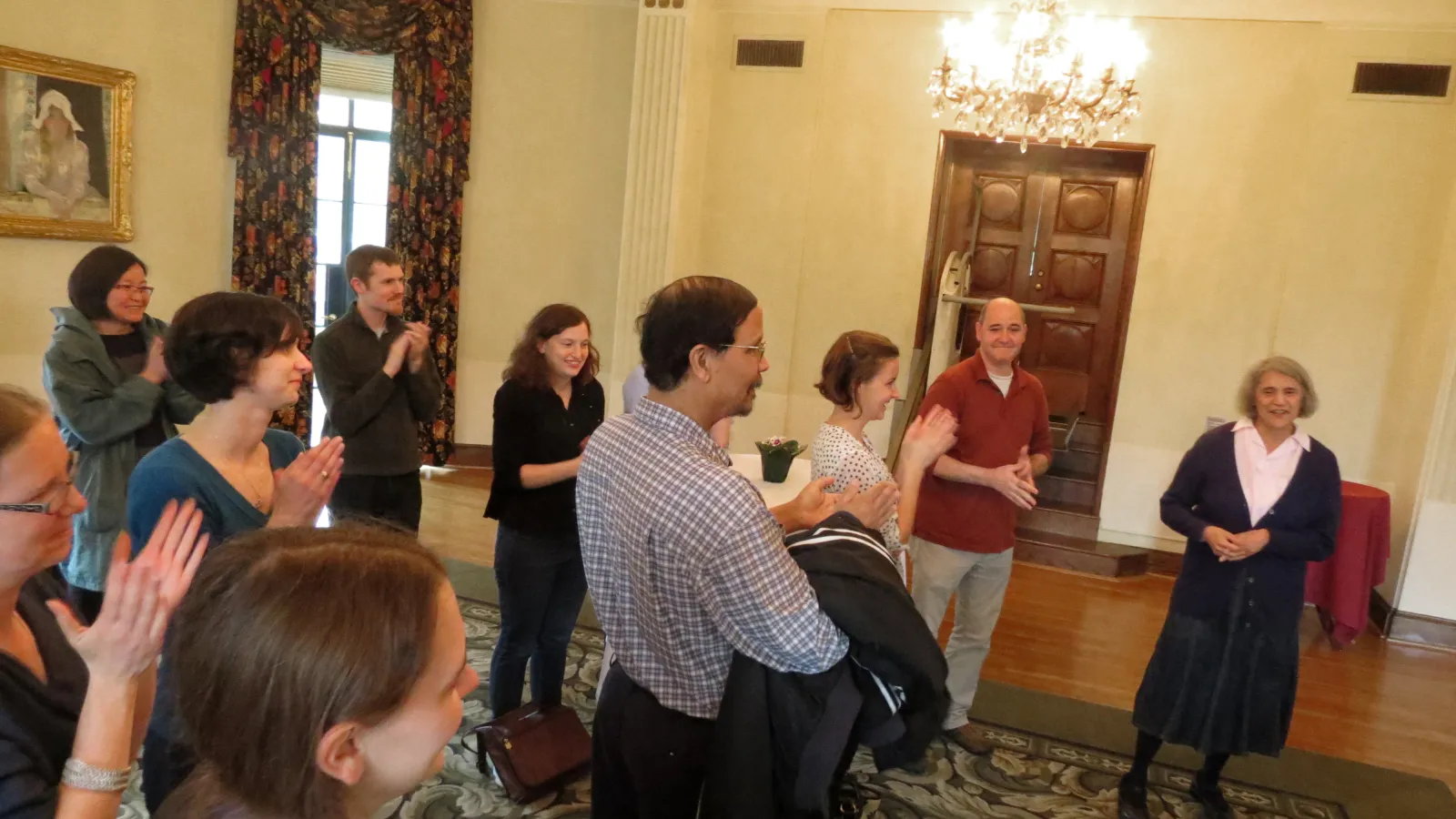 Claudia Morettini's retirement party