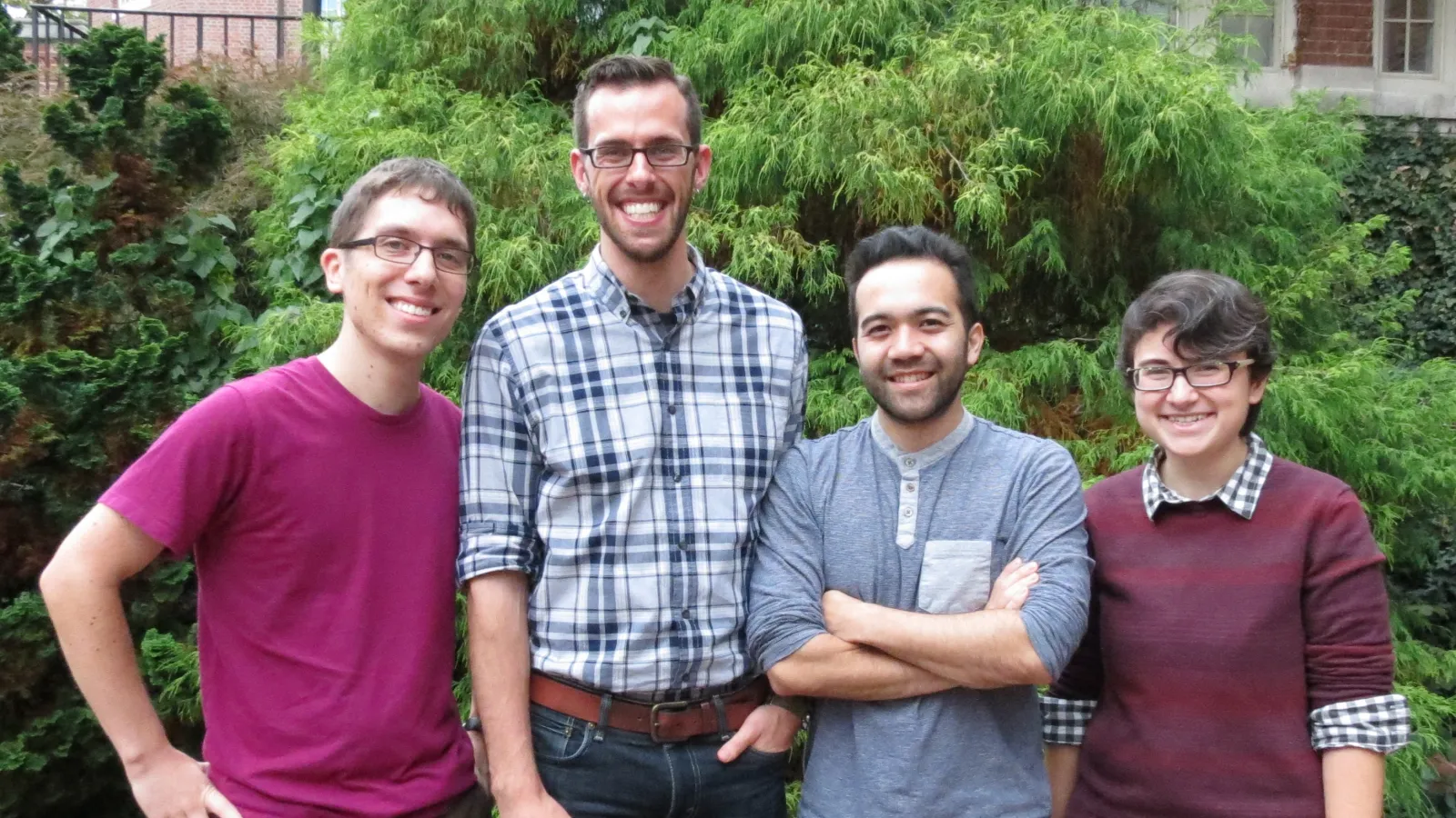 Marty van Schijndel, Kodi Weatherholtz, Evan Jaffe and Stephanie Antetomaso