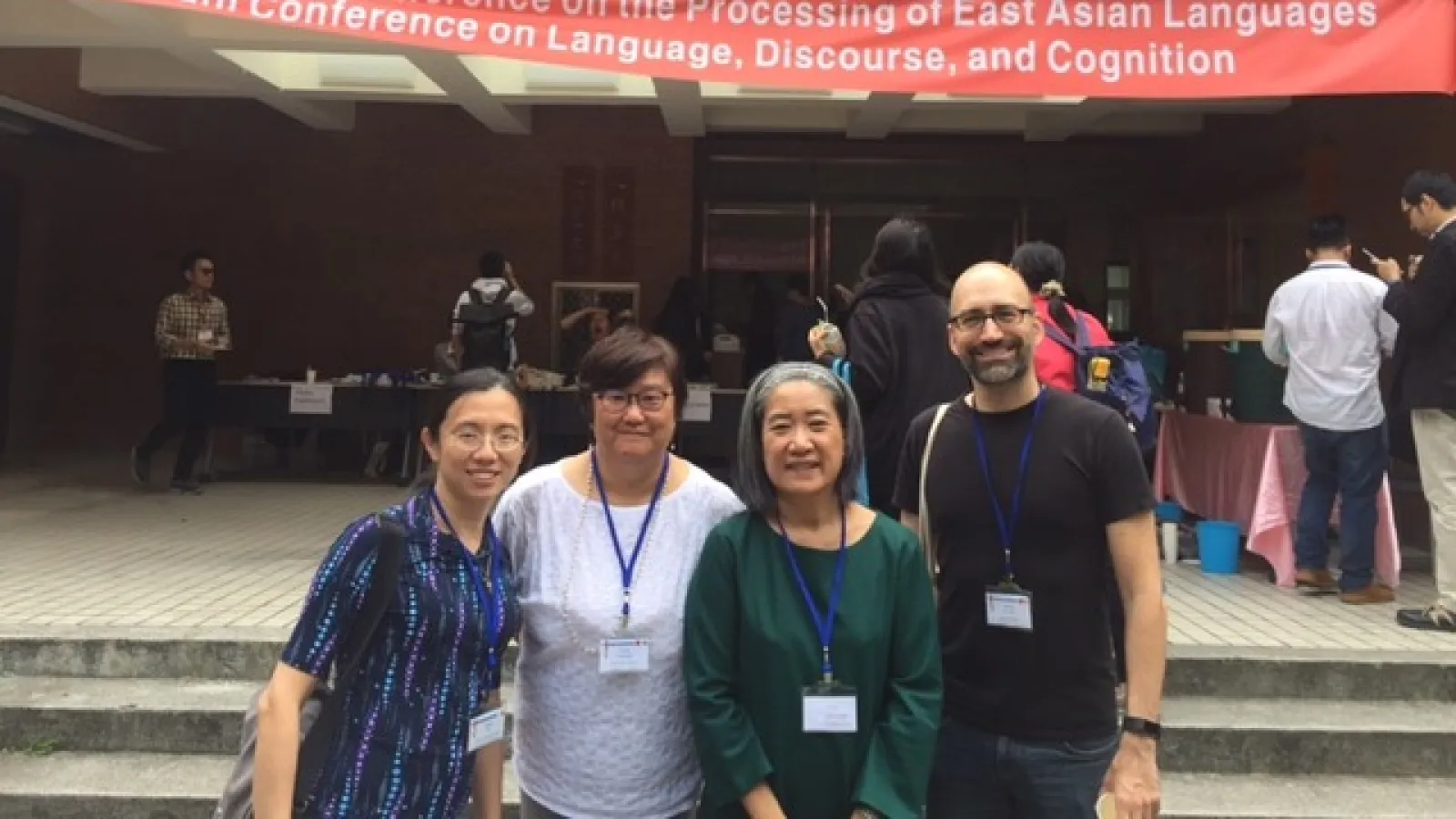 Ohio State alumni met up in October at ICPEAL 17 in Taipei