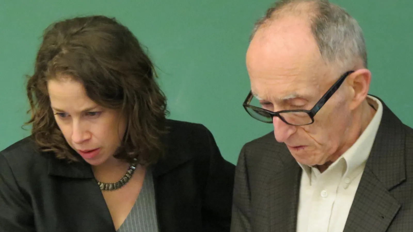 Picture of Gillian Sankoff and Bill Labov