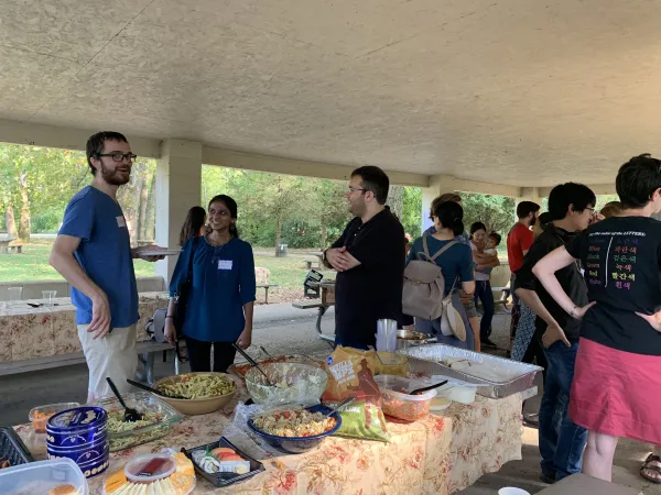 Welcome picnic  Linguistics Department Welcoming Picnic at Park of Roses. An afternoon of language games and laughs.  