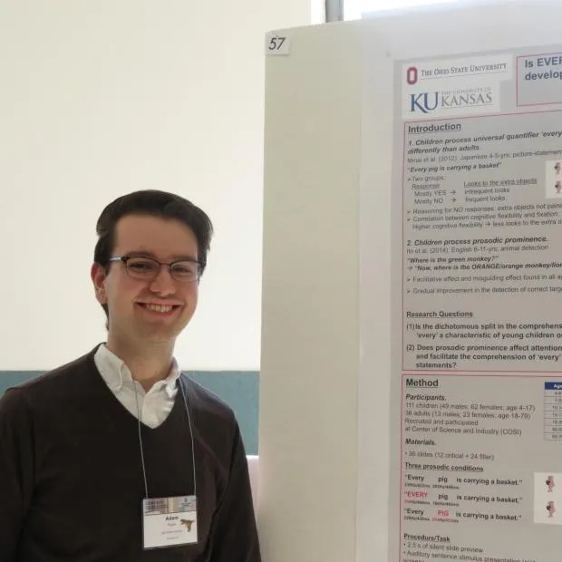 Poster session presenter