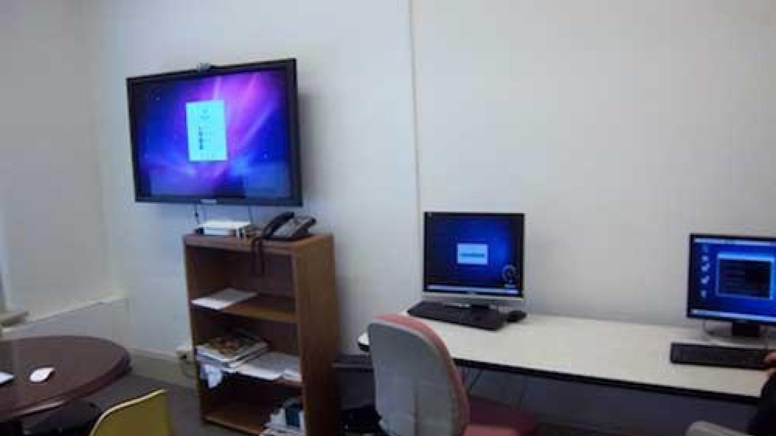 Workstations in Computational Lab